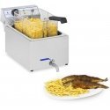 Fryer Professional fish fryer with tap 3000W 17L Royal Catering RCEF 15E Fryer Professional fish fryer with tap 3000W 17L Royal Catering RCEF 15E