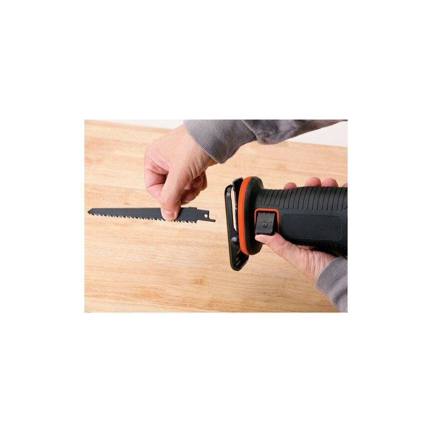 Black & Decker BDCR18N-XJ reciprocating saw 3000 spm Black, Orange – 5