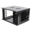 Deltaco 19-5406B rack cabinet 6U Freestanding rack Black Deltaco 19-5406B rack cabinet 6U Freestanding rack Black