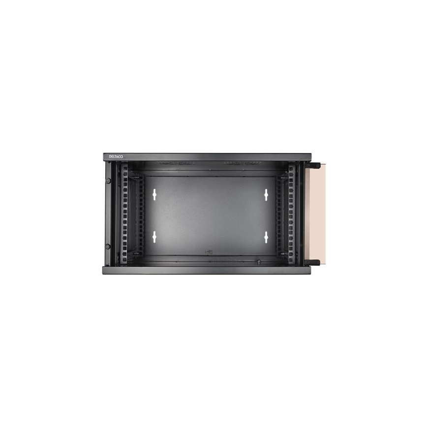Deltaco 19-5406B palvelinteline 6U Itseseisova teline musta – 4