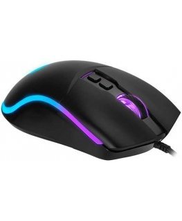 Mouse Marvo Mouse M358, 7200DPI, optical, 7kl., with cable USB, black, do gry, podświetlona
