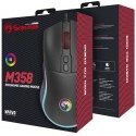 Mouse Marvo Mouse M358, 7200DPI, optical, 7kl., with cable USB, black, do gry, podświetlona Mouse Marvo Mouse M358, 7200DPI, optical, 7kl., with cable USB, black, do gry, podświetlona