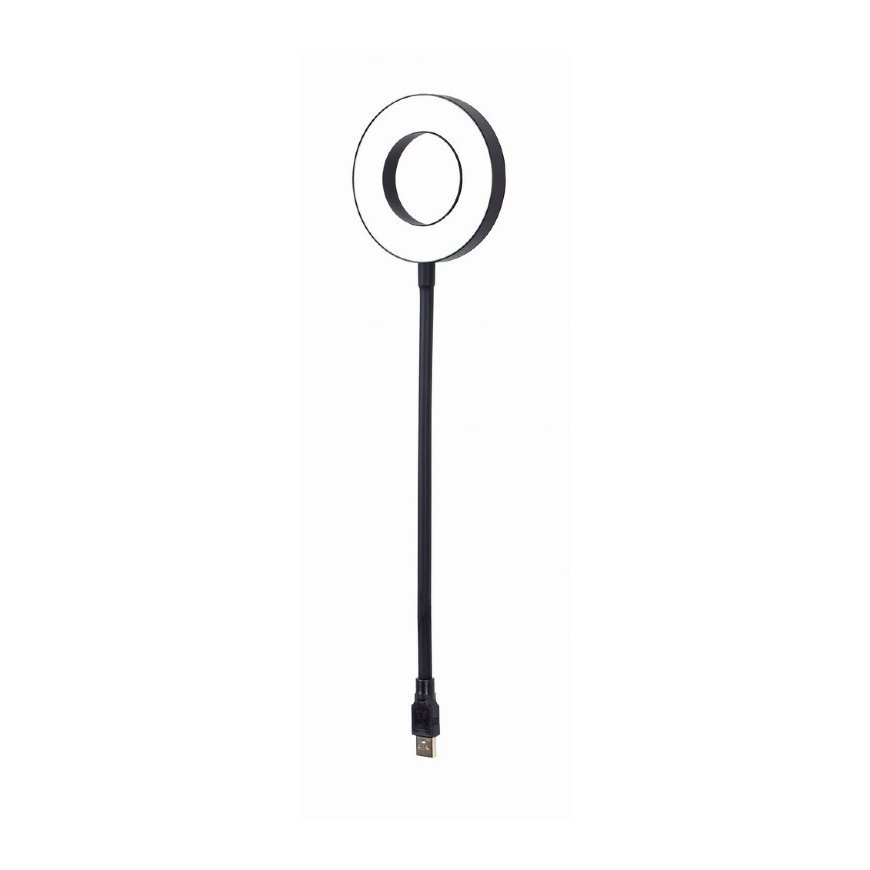 Gembird NL-LEDRING-01 USB gadžets Melns, Balts