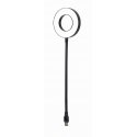 Gembird NL-LEDRING-01 USB gadget Black, White Lamp Gembird NL-LEDRING-01 USB gadget Black, White Lamp