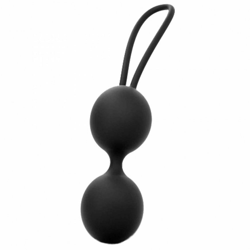 Marc Dorcel Dual Balls Silicone Black Geisha Balls