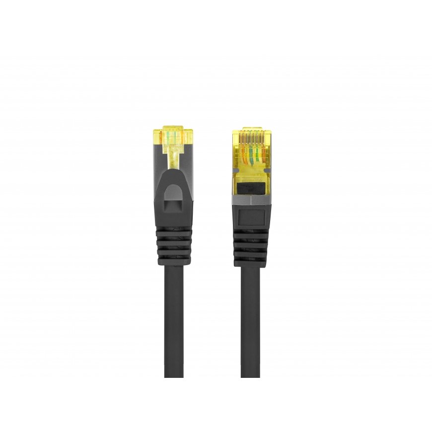Lanberg PCF6A-10CU-0200-BK сетевой кабель Черный 2 m Cat6a S/FTP (S-STP)