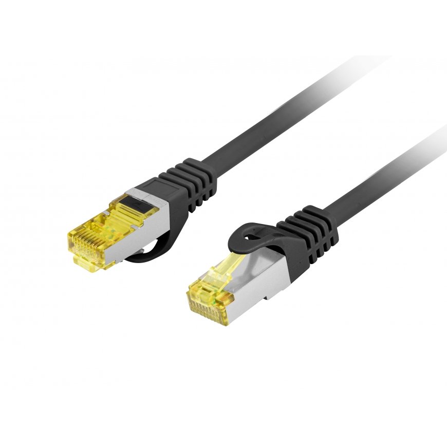 Lanberg PCF6A-10CU-0200-BK võrgukaabel Must 2 m Cat6a S/FTP (S-STP) – 2