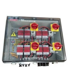 CNC PV disconnect panel, DC 8in-8out, IP66