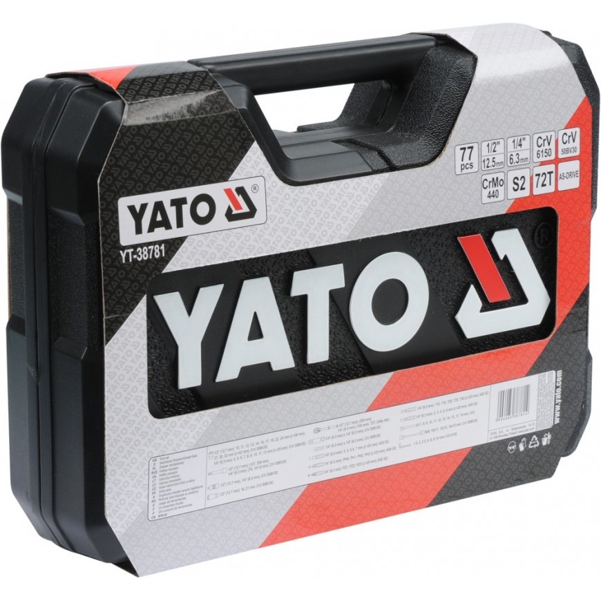Yato YT-38781 socket/socket set – 3