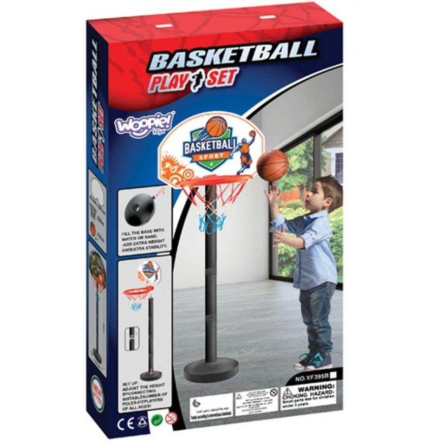WOOPIE Set Do Koszykówki Ball Gra Zręcznościowa with 93cm – 4