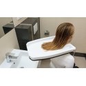Gutter, tray for hair washing Gutter, tray for hair washing