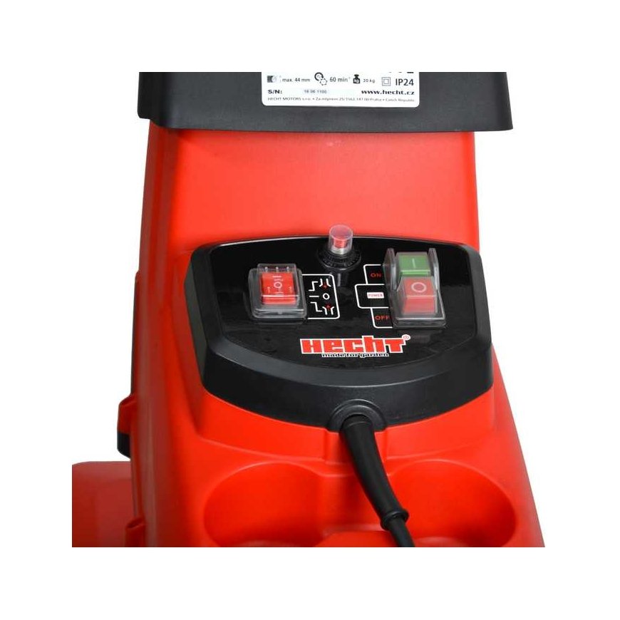 Hecht elektrinis šakų smulkintuvas 6285 XL 2800W, 60 l talpa – 4