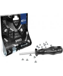 Bicycle winter tire studs Schwalbe Steel 50 pcs. + Tool