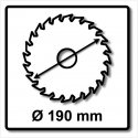 Bosch 2608644049 pyörösahanterä 19 cm 1 kpl Bosch 2608644049 pyörösahanterä 19 cm 1 kpl