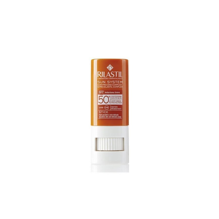 Rilastil Sun System transparent stick for sensitive areas Spf50+ 8.5ml