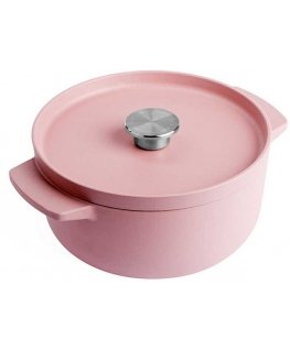 KitchenAid 3.3L Dried Rose cast iron pot