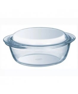 Pyrex Essentials 1.4L glass container with lid