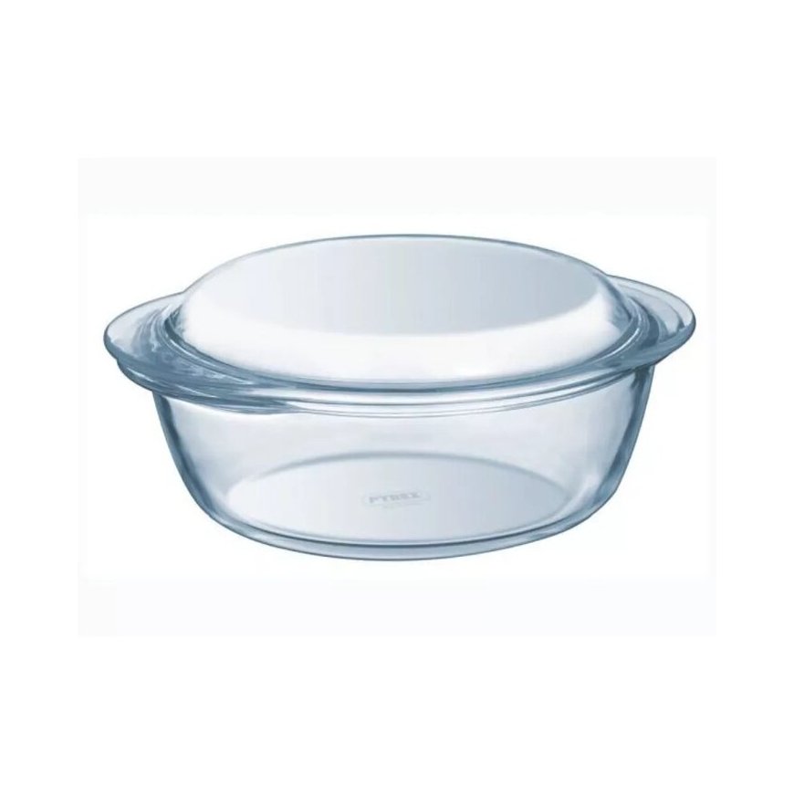 Pyrex Essentials 1.4L glass container with lid