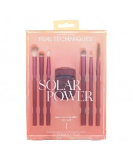 Real Techniques Solar Power Molten Metallic Eye Set - Brush set