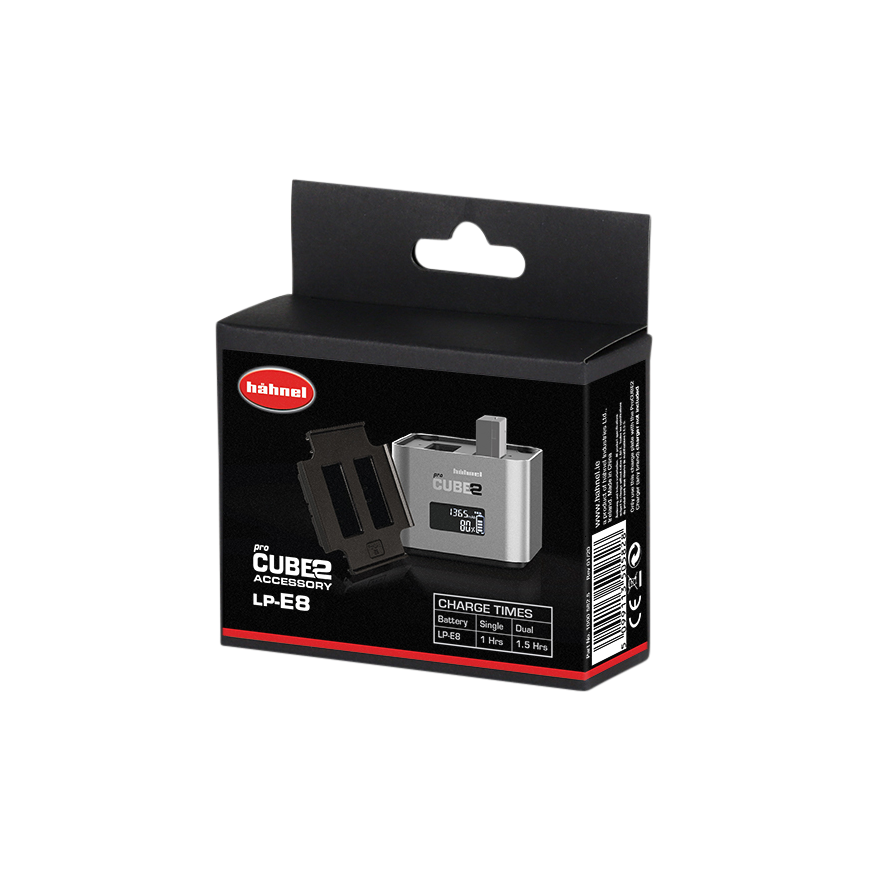 Hähnel ProCUBE 2 Plate for Canon LP-E8 Baterija – 2