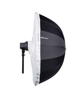 Elinchrom 26762 heijastin valokuvaukseen Sateenvarjo musta, Valkoinen