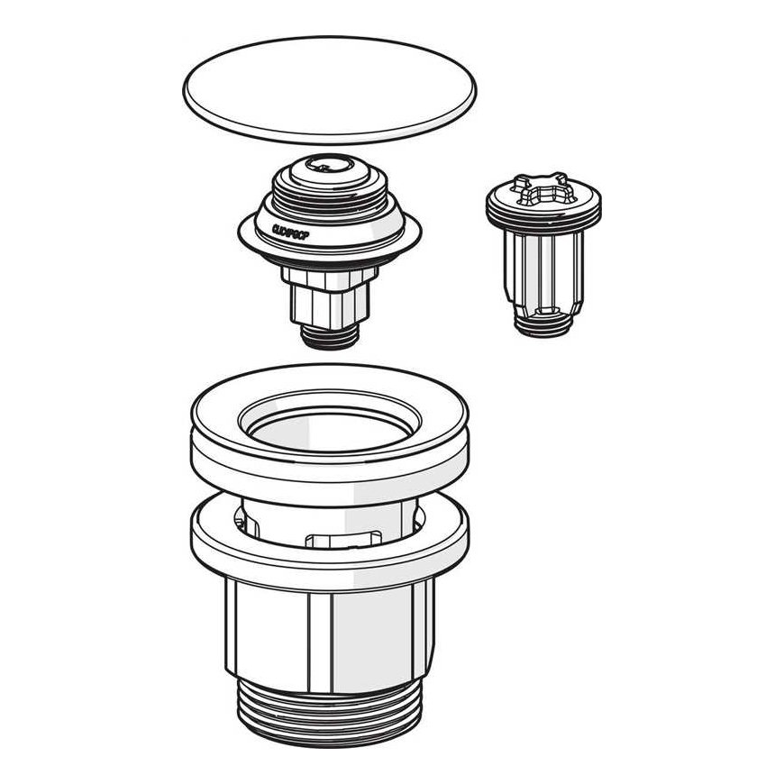 Quick bottom valve Oras 200060 – 3