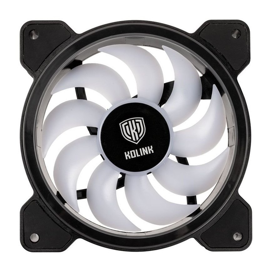 Kolink Umbra HDB ARGB Led PWM - 120 mm Datora korpusam Ventilators 12 cm Melns, Balts 1 pcs – 4