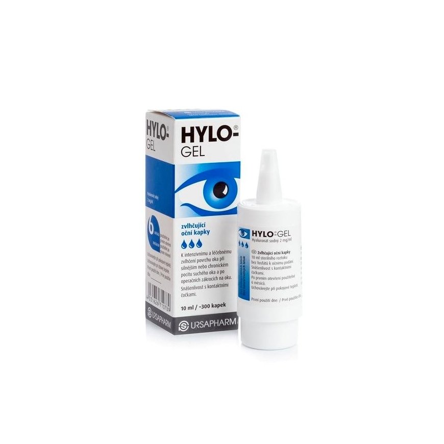 Brill Pharma Hylo Gel Lubricant Eye drops 10ml