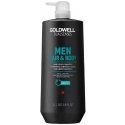 Goldwell Dualsenses Men Hair & Body Šampūnas plaukų ir kūno šampūnas vyrams 1000ml Goldwell Dualsenses Men Hair & Body Šampūnas plaukų ir kūno šampūnas vyrams 1000ml