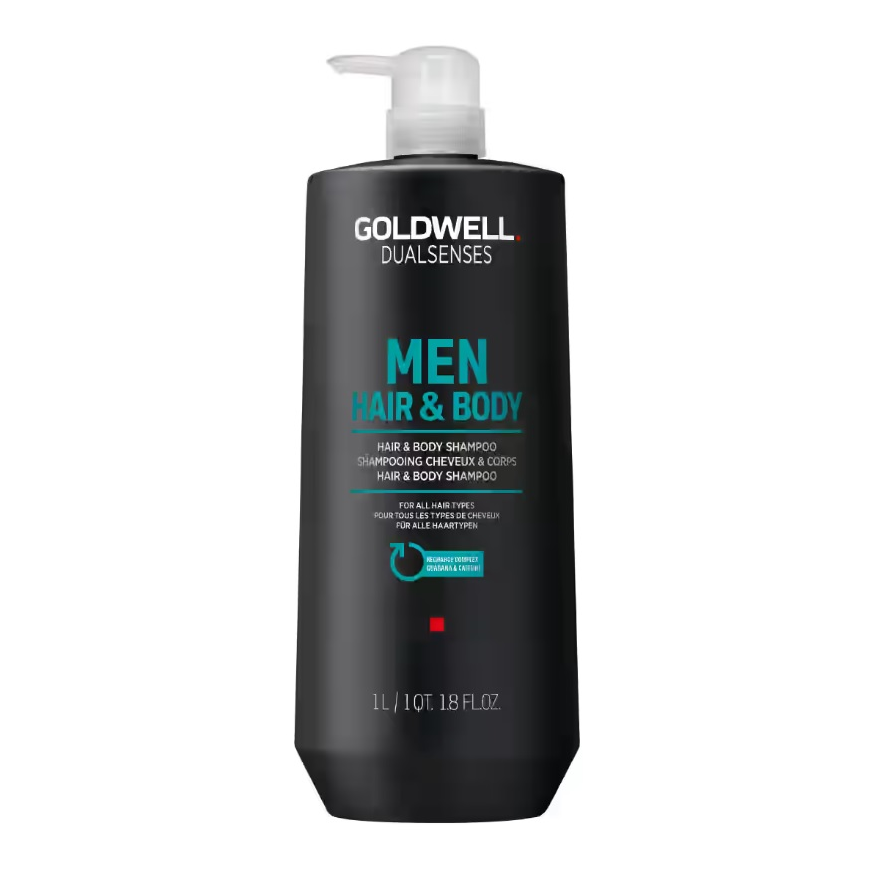 Goldwell Dualsenses Men Hair & Body Shampoo hair and body shampoo for men 1000ml – 2