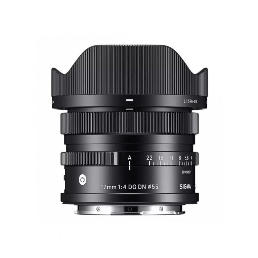 Sigma 17mm F4 DG DN | C MILC Standarta objektīvs Melns – 3