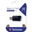 Verbatim Store 'n' Click USB-välkmälu 32 GB USB tüüp A 3.2 Gen 1 (3.1 Gen 1) Must