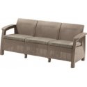 Garden sofa double Corfu Love Seat beige Garden sofa double Corfu Love Seat beige