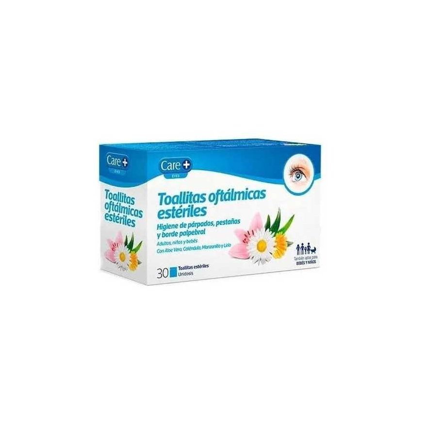 Care+ Toallitas Oftálmic Estériles 30 Units – 2