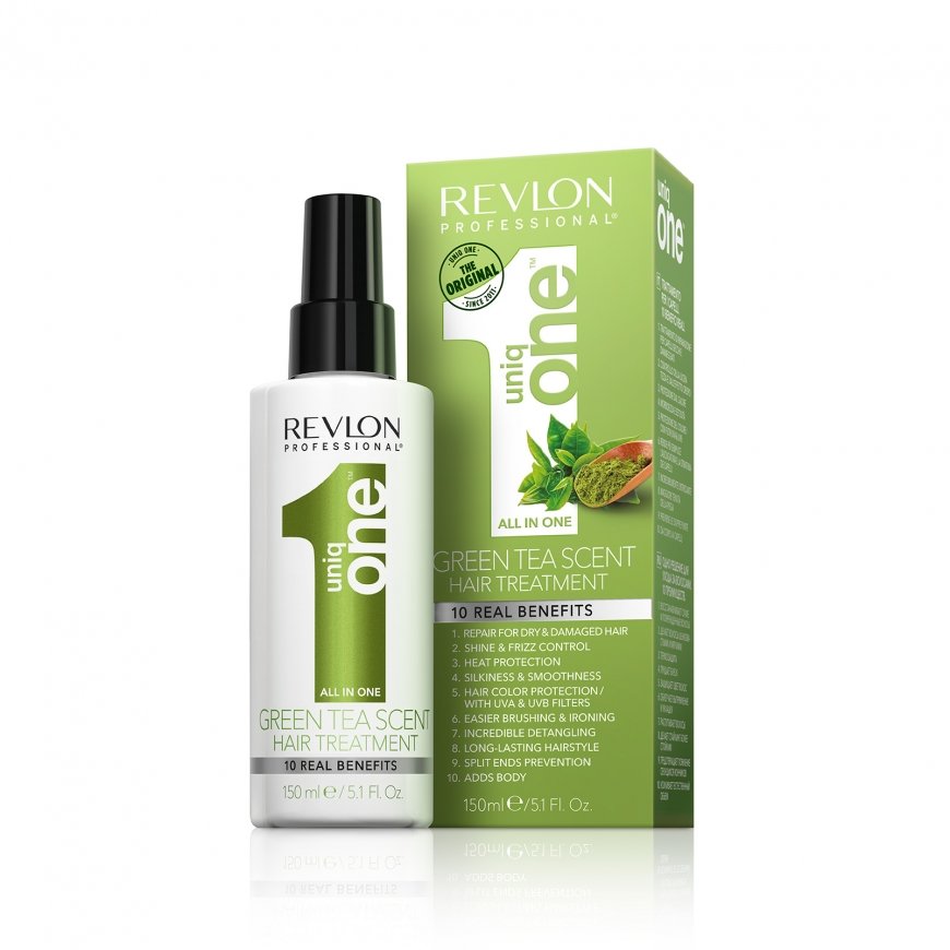 Revlon UniqOne Green Tea Hair Treatment 150ml маска для волос Унисекс – 2