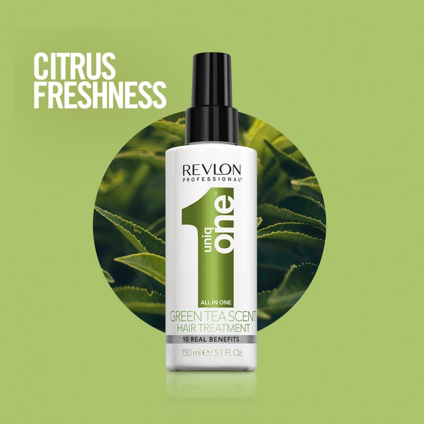 Revlon UniqOne Green Tea Hair Treatment 150ml hiusnaamio Unisex – 4
