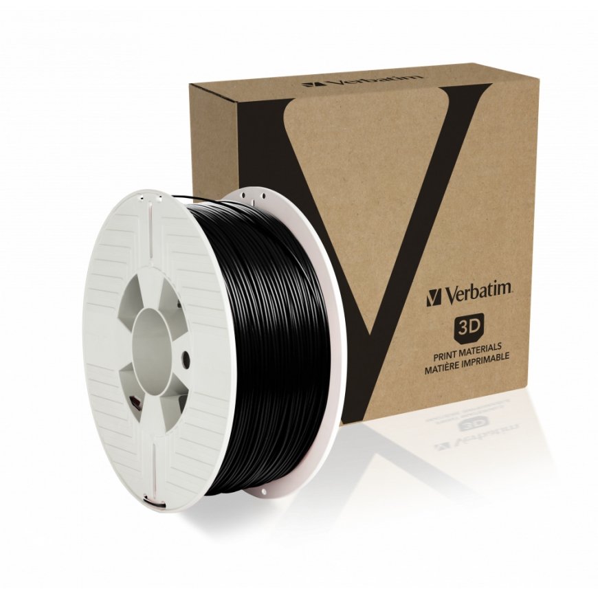 Verbatim 55052 3D printing material Polyethylene Terephthalate Glycol (PETG) Black 1 kg – 2