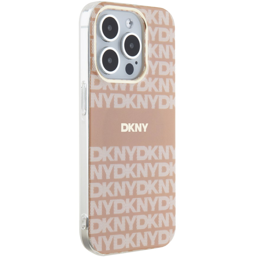 DKNY DKHMP15SHRHSEP iPhone 15 | 14 | 13 6.1" różowy|pink hardcas – 2