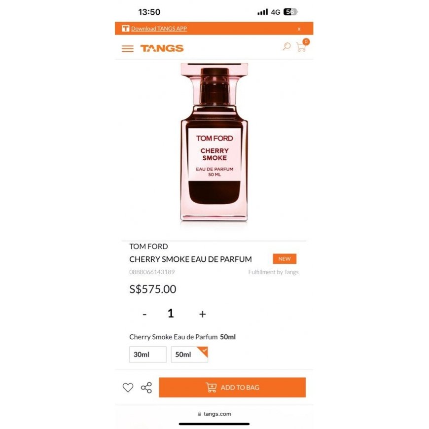 TOM FORD Tom Ford Cherry Smoke