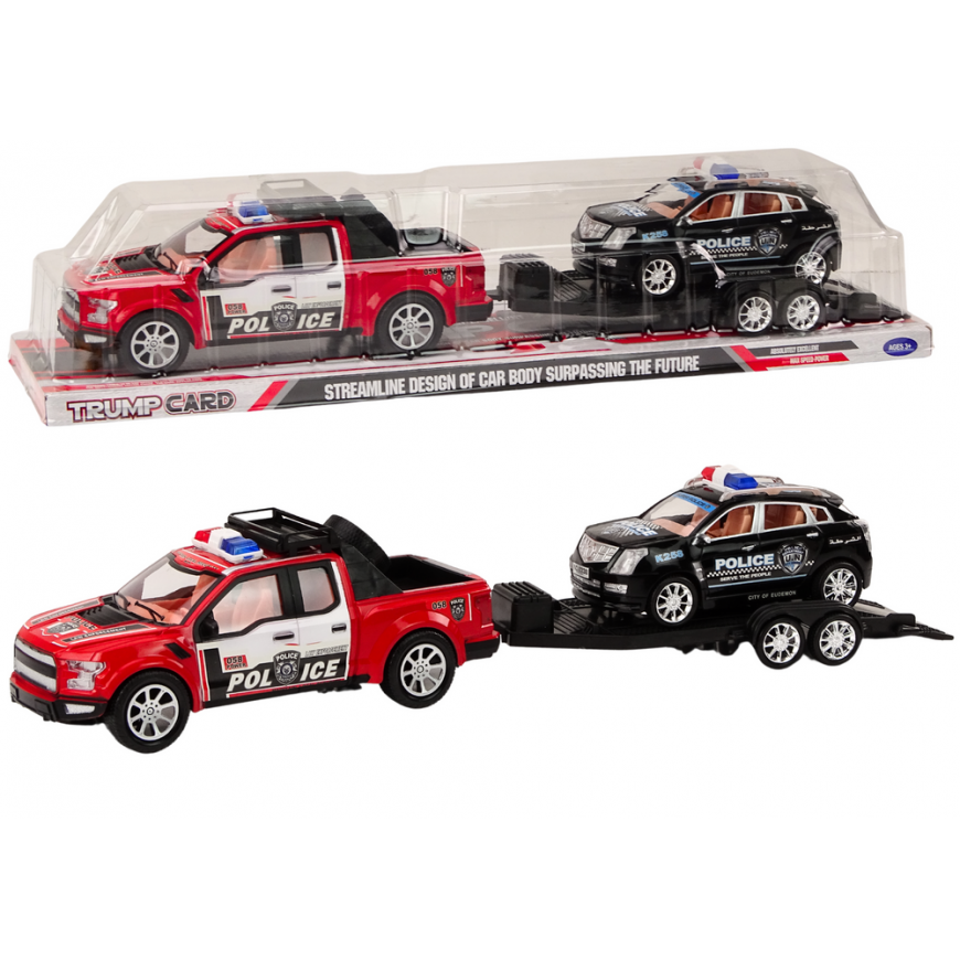 LEAN Toys Lean Toys Police Pickup