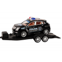 Lean Toys Police Pickup Truck With Tow Truck Semi-Trailer Off-Road Car Police Set Lean Toys Police Pickup Truck With Tow Truck Semi-Trailer Off-Road Car Police Set