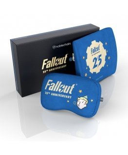 noblechairs Fallout 25th Anniversary Edition Kakla spilvens / gurnu spilvens Zils 2 pcs