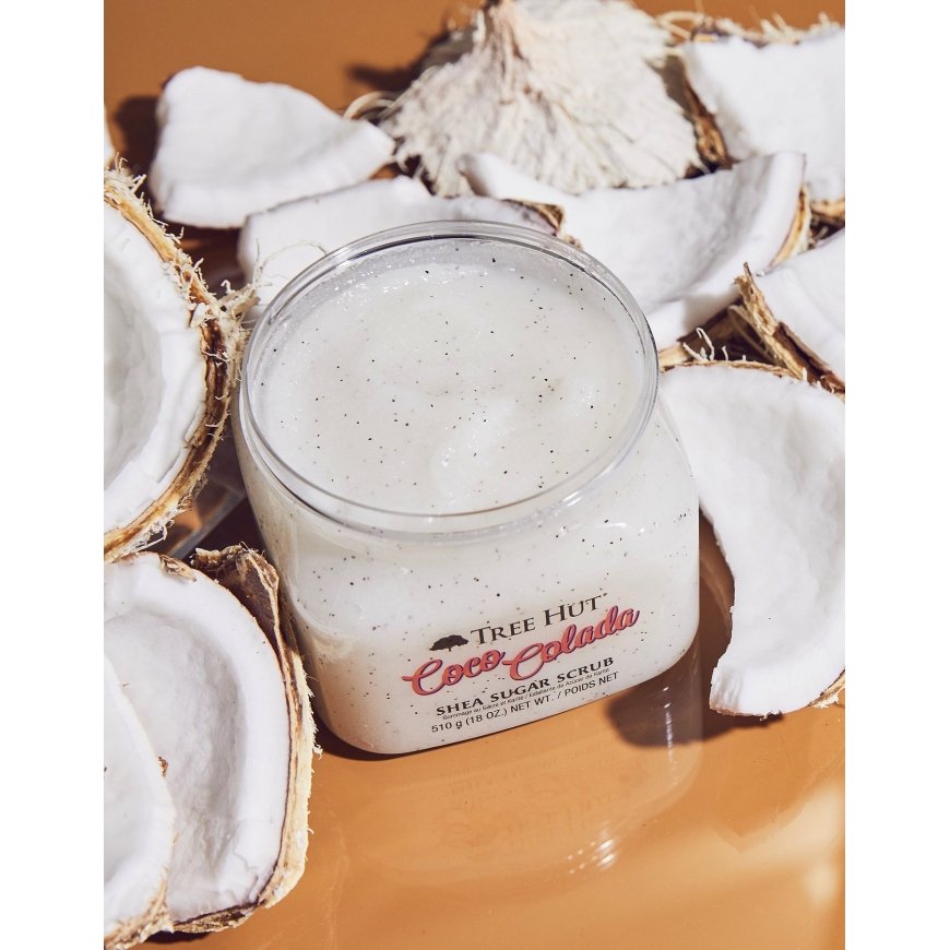 Tree Hut Coco Colada Kūno šveitiklis 510 g – 5
