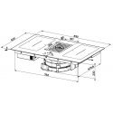 FABER S.p.A. Hob Galileo Smart BK Glass A830 Черный Встроенный 83 cm Плита с зонами индукции 4 зона( FABER S.p.A. Hob Galileo Smart BK Glass A830 Черный Встроенный 83 cm Плита с зонами индукции 4 зона(