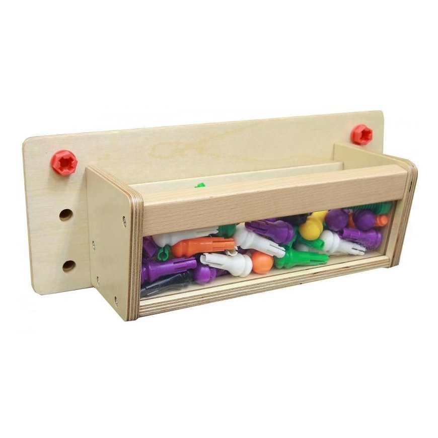 Container for accessories. Transparent wall - Masterkidz. STEM educational and scientific board – 5
