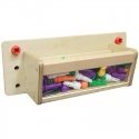 Container for accessories. Transparent wall - Masterkidz. STEM educational and scientific board