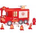 Viga Toys VIGA Large wooden fire engine Montessori playground Viga Toys VIGA Large wooden fire engine Montessori playground