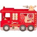 Viga Toys VIGA Large wooden fire engine Montessori playground Viga Toys VIGA Large wooden fire engine Montessori playground