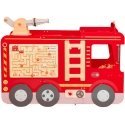 Viga Toys VIGA Large wooden fire engine Montessori playground Viga Toys VIGA Large wooden fire engine Montessori playground