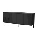 Cama 4D ABI komoda 200x45x88 matinė juoda Cama 4D ABI komoda 200x45x88 matinė juoda